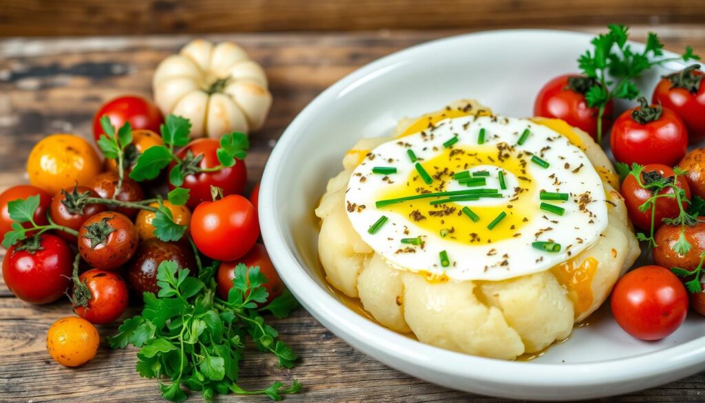 potato pave toppings